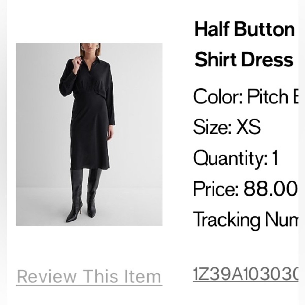 Black Dress- Brand New